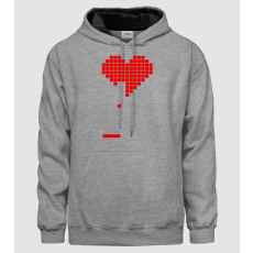 Pólómánia Heart game - Férfi DUO Kapucnis Pulcsi