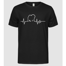 Pólómánia Heartbeat line Bolognese - Férfi Alap póló