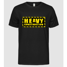 Pólómánia Heavy Construction - Férfi Alap póló férfi póló