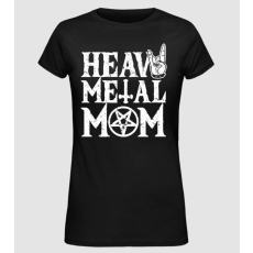 Pólómánia Heavy Metal Mom - Női Alap póló