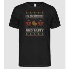 Pólómánia Ho Ho Hot and Tasty Csúnya Pulcsi - Férfi Alap póló