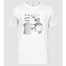 Pólómánia I am a good Cook - Férfi Alap póló férfi póló