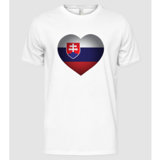 Pólómánia i heart slovakia - Férfi Alap póló férfi póló