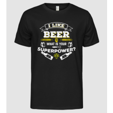 Pólómánia i like beer - Férfi Alap póló