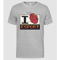 Pólómánia I love Esport - Férfi Alap póló