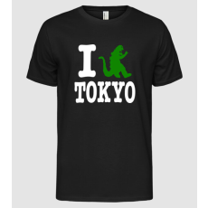 Pólómánia I Love Tokyo.eps - Férfi Alap póló