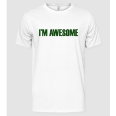 Pólómánia I'm awesome - Férfi Alap póló