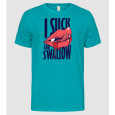 Pólómánia I suck and swallow Vámpír - Férfi Alap póló