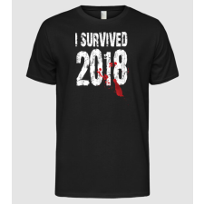 Pólómánia I survived 2018 - Férfi Alap póló férfi póló