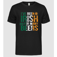 Pólómánia I've been Irish So many Beers - Férfi Alap póló férfi póló