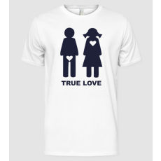 Pólómánia Igaz szerelem - Férfi Alap póló