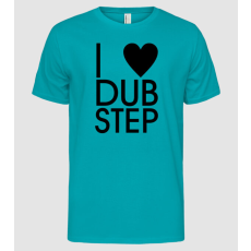 Pólómánia ilovedubstep - Férfi Alap póló