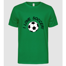 Pólómánia ILoveSoccer - Férfi Alap póló