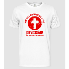 Pólómánia Isten az orvosság - Férfi Alap póló