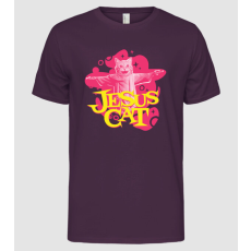 Pólómánia Jesus Cat - Férfi Alap póló