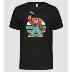 Pólómánia Jeti Szobafestő - Férfi Alap póló