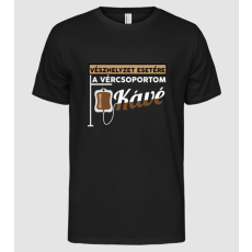 Pólómánia Kávé a vércsoportom - Férfi Alap póló