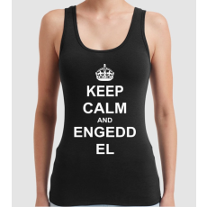 Pólómánia Keep calm....engedd el - Női Trikó