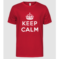 Pólómánia keep calm sablon - Férfi Alap póló férfi póló