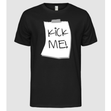 Pólómánia Kick Me - Férfi Alap póló férfi póló