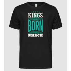 Pólómánia Kings are born in March - Férfi Alap póló