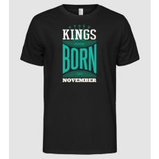 Pólómánia Kings are born in November - Férfi Alap póló
