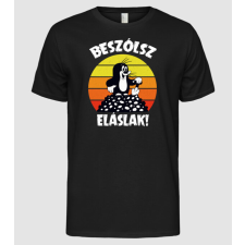 Pólómánia Kisvakond - Beszólsz Eláslak Retro - Férfi Alap póló férfi póló