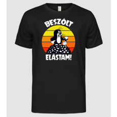 Pólómánia Kisvakond - Beszólt Elástam Retro - Férfi Alap póló