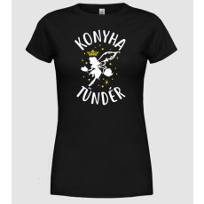 Pólómánia Konyhatündér - Női Kerek nyakú Póló