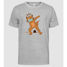 Pólómánia Koronavírus Cica Szájmaszk - Férfi Alap póló férfi póló