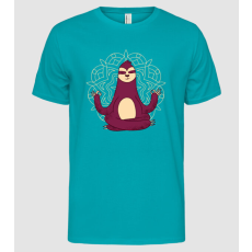 Pólómánia Lajhár meditáció Jóga - Férfi Alap póló