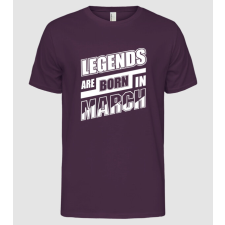 Pólómánia legends born 3 - Férfi Alap póló férfi póló