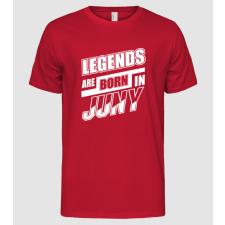 Pólómánia legends born 6 - Férfi Alap póló férfi póló