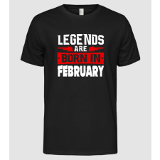 Pólómánia Legends february - Férfi Alap póló férfi póló