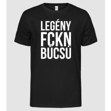 Pólómánia Legény FCKN búcsú - Férfi Alap póló férfi póló
