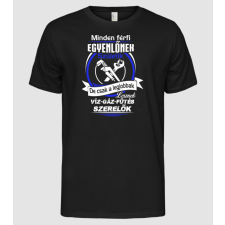Pólómánia legjobbak_viz-gaz-futes szerelok - Férfi Alap póló férfi póló