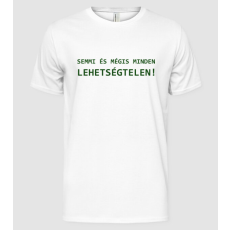Pólómánia Lehetségtelen - Férfi Alap póló