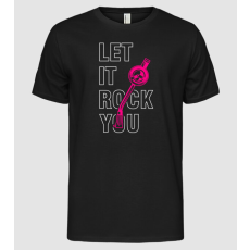 Pólómánia Let It Rock You - Férfi Alap póló