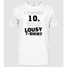 Pólómánia Lousy T-shirt 10 - Férfi Alap póló
