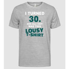 Pólómánia Lousy T-shirt 30 - Férfi Alap póló