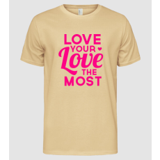 Pólómánia love most - Férfi Alap póló