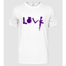 Pólómánia Lovegun - Férfi Alap póló