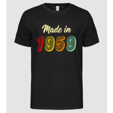 Pólómánia made in 1959 retro - Férfi Alap póló