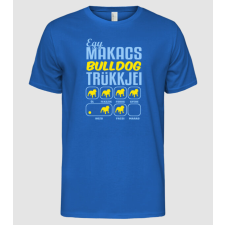 Pólómánia Makacs angolbulldog - Férfi Alap póló férfi póló