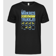Pólómánia Makacs dobermann - Férfi Alap póló férfi póló