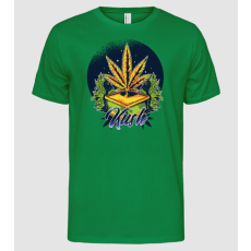 Pólómánia Marijuana Kush - Férfi Alap póló