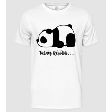 Pólómánia Maybe later cutie panda hun - Férfi Alap póló férfi póló