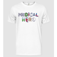 Pólómánia Medical Hero - Mindennapi Hősök - Férfi Alap póló