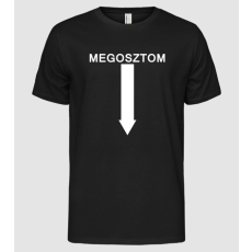 Pólómánia megosztom - Férfi Alap póló