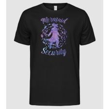 Pólómánia Mermaid Security boys aquarell - Férfi Alap póló férfi póló
